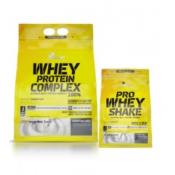 Olimp Whey Protein Complex 100% 2270g + Pro Whey Shake 700g